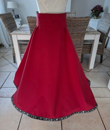 Softshell rot Klettverschluß