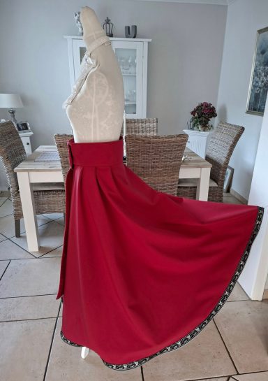 Softshell rot Klettverschluß