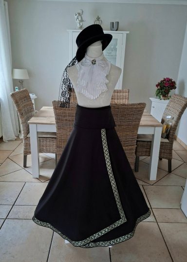 Softshell schwarz Klettverschluß