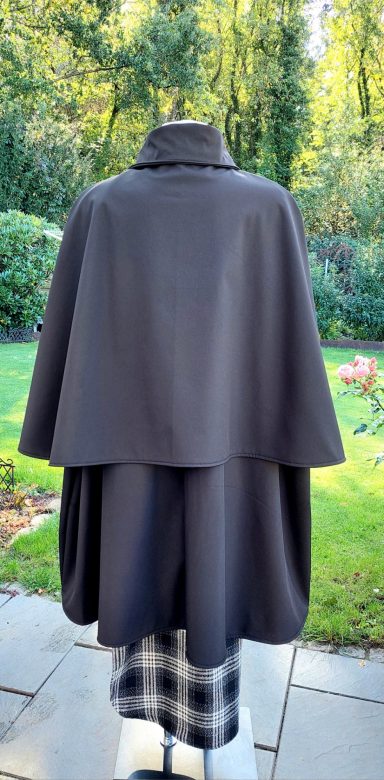 Kutschermantel Rückansicht