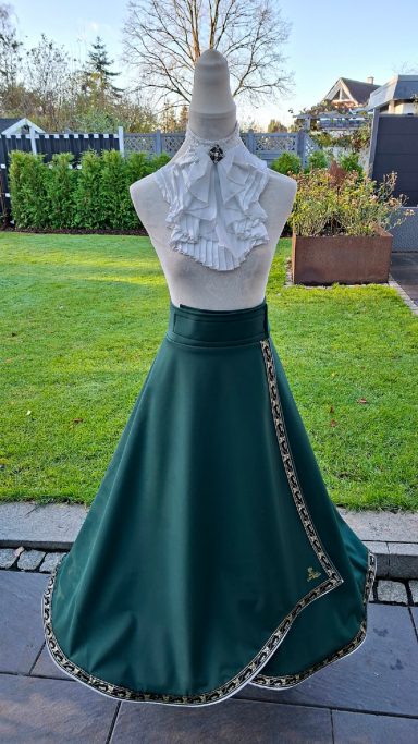 Softshell dunkelgrün Klettverschluß